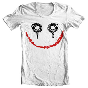 تی شرت جوکر طرح joker smile 