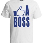 تی شرت طرح فیس بوک