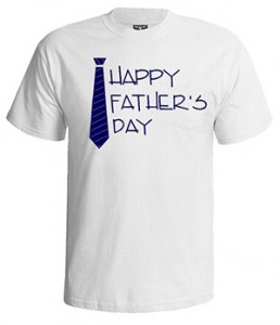تی شرت پدر طرح happy father day