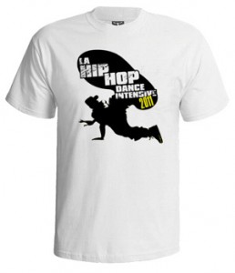 تی شرت هیپ هاپ طرح la hip hop dance