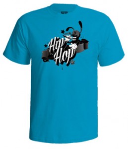 تی شرت هیپ هاپ طرح hip hop can’t stop