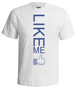 تی شرت فیس بوک طرح like me