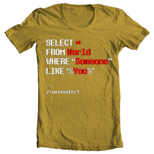 تی شرت برنامه نویس