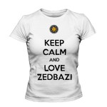 تی شرت زدبازی keep calm and love zedbazi