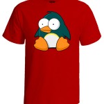 خرید تی شرت کارتونی طرح penguin