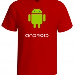 تی شرت اندروید طرح android character2