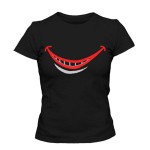 تی شرت کارتونی طرح cartoon mouth smile