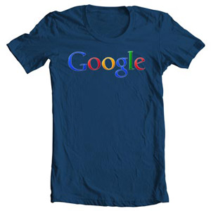 تی شرت طرح گوگل