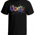 تی شرت گوگل طرح doodle google