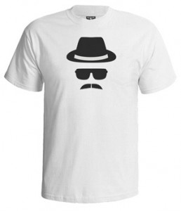 تی شرت بریکینگ بد طرح heisenberg character