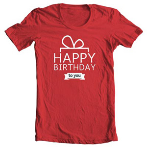 تی شرت تولد