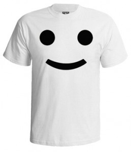 تی شرت fun طرح smiley face