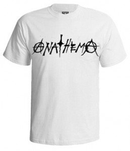 تی شرت آناتما طرح anathema logo