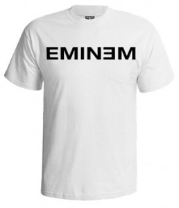 تی شرت امینم طرح eminem logo
