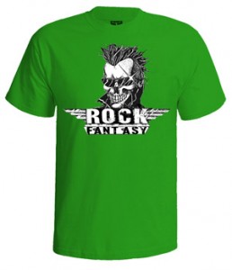 تی شرت راک طرح rock fantasy