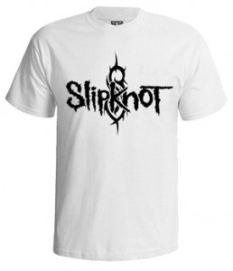 تی شرت slipknot طرح slipknot logo