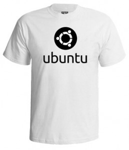 تی شرت کامپیوتری طرح ubuntu