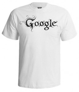 تی شرت طرح گوگل black metal