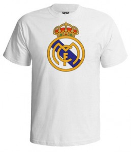 تی شرت رئال مادرید طرح logo