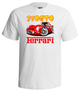 تی شرت فراری طرح ferrari GTO250