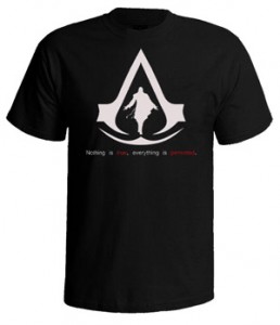 تی شرت بازی طرح assassin’s creed
