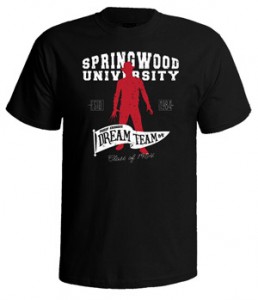 تی شرت گرافیکی springwood university