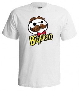 تی شرت گرافیکی big hero chips