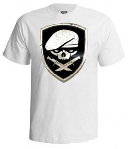 تی شرت بازی طرح warfighter