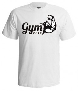 تی شرت بدنسازی طرح gym peak