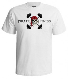 تی شرت های بدنسازی pirate fitness