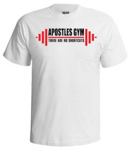 تی شرت بدنسازی طرح apostles