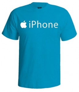 تی شرت اپل طرح iphone