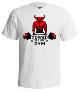 تی شرت بدنسازی power strength