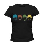 تی شرت بیتلز طرح silhouette