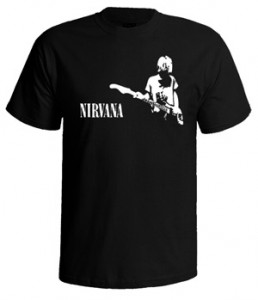 تی شرت نیروانا طرح nirvana