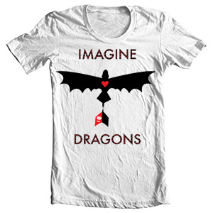 تی شرت imagine dragons