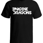 تی شرت imagine dragons طرح white