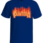 تی شرت پنترا طرح pantera fire