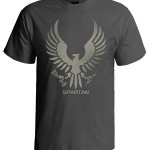 تی شرت گرافیکی spartan eagle