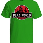 تی شرت گرافیکی طرح dead world