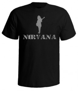 تی شرت nirvana طرح inspiration