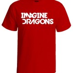 تی شرت imagine dragons طرح white