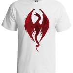 تی شرت گرافیکی dragons bane