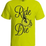 تی شرت طرح گرافیکی ride or die