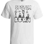 فروش تی شرت سیستم اف دون