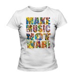 خرید تی شرت زنانه موسیقی