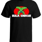 تی شرت ایکس من طرح hulk smash