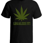 خرید تی شرت weed طرح legalize it