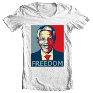 خرید تیشرت نلسون ماندلا freedom 