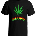 تیشرت weed طرح blunt